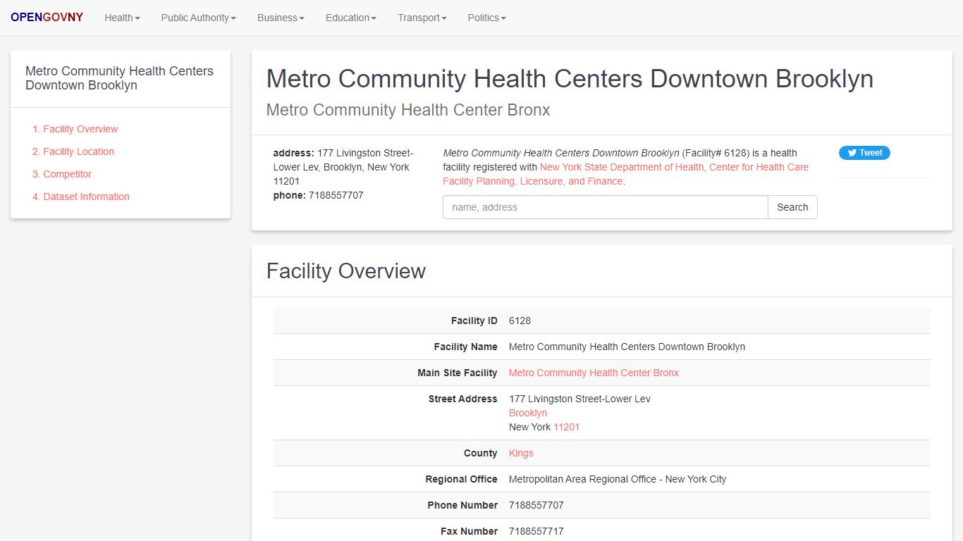 Metro Community Health Centers Downtown Brooklyn